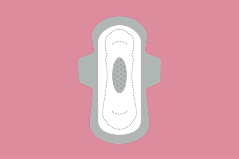 tiny lamps in darkness sanitary pad