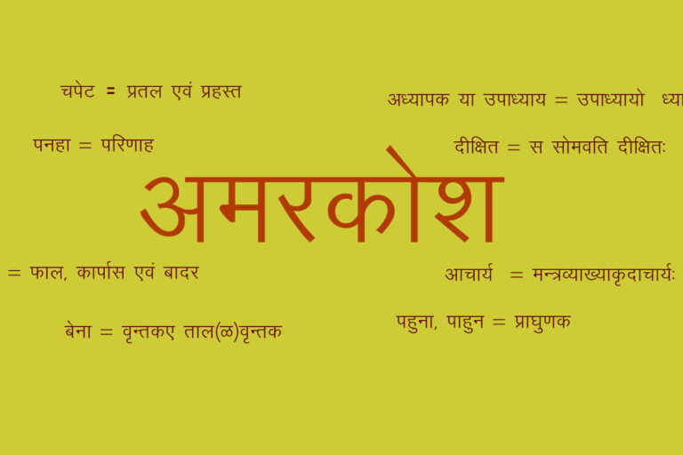 अमरकोश : कुछ प्रचलित शब्द : लघु दीप